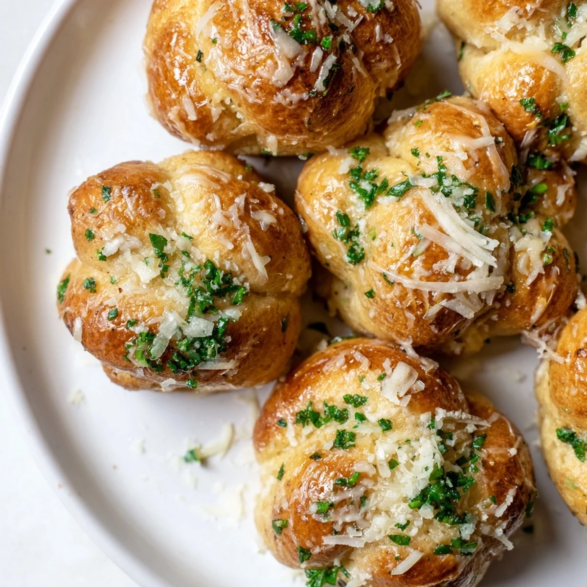 Garlic Parmesan Knots