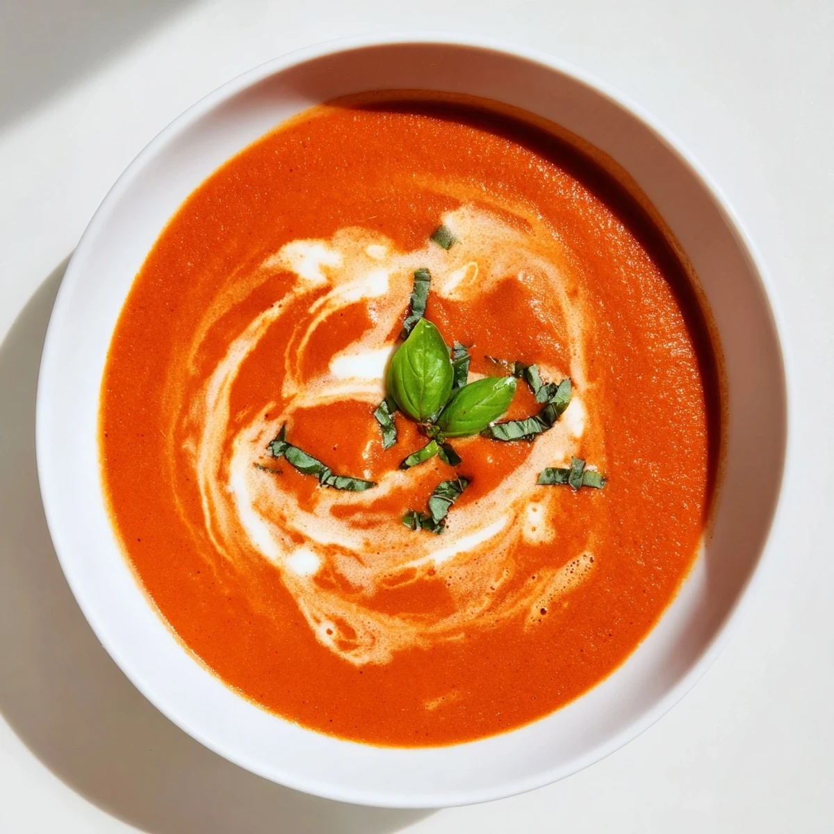 Creamy Tomato Basil Bisque