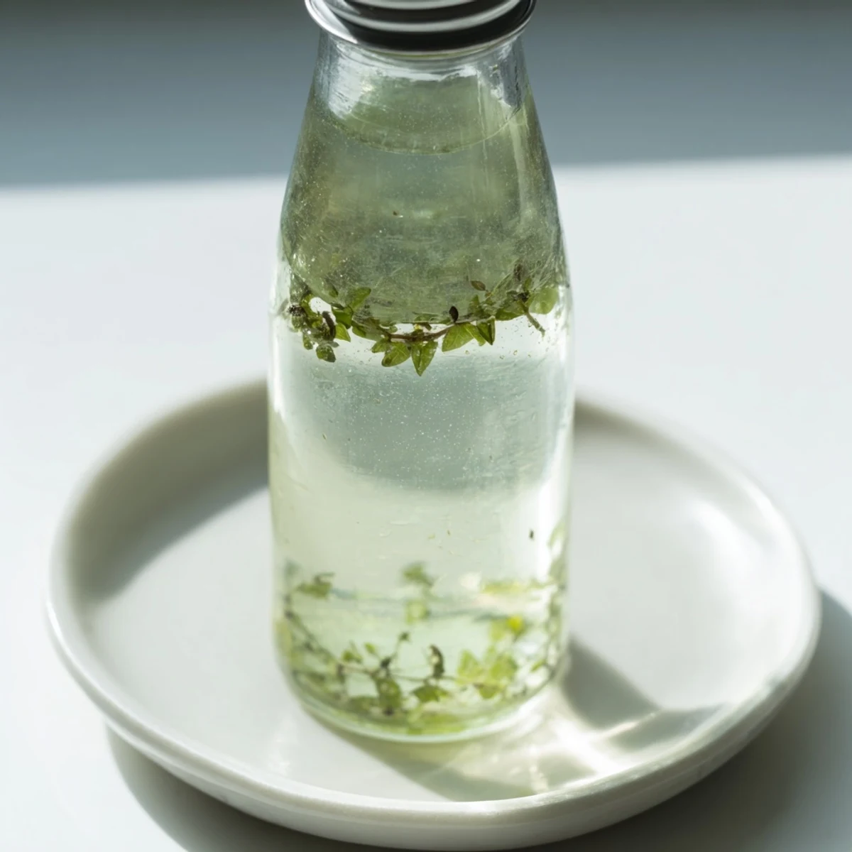 Imagine your own freshly made peppermint flavoring, perfect for flavoring summer cocktails at home.