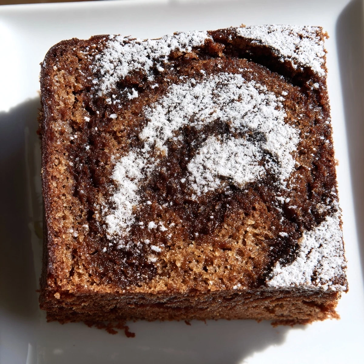 Warm and spiced Gingerbread Cake, a comforting dessert perfect for chilly evenings with a cup of tea.