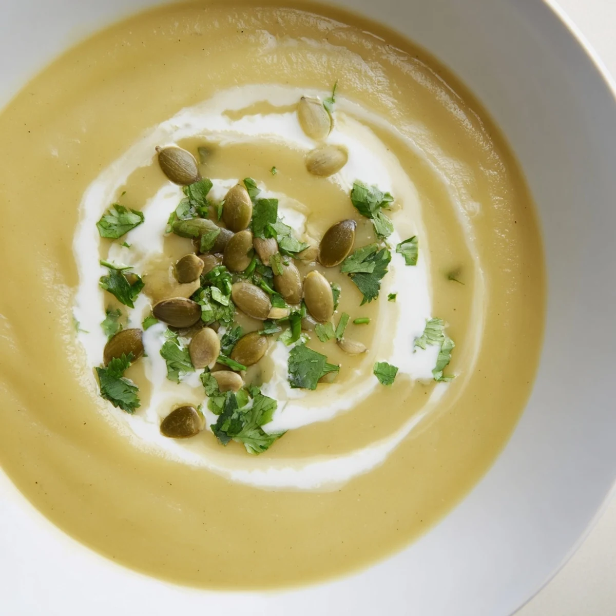 Spiced Parsnip Apple Soup