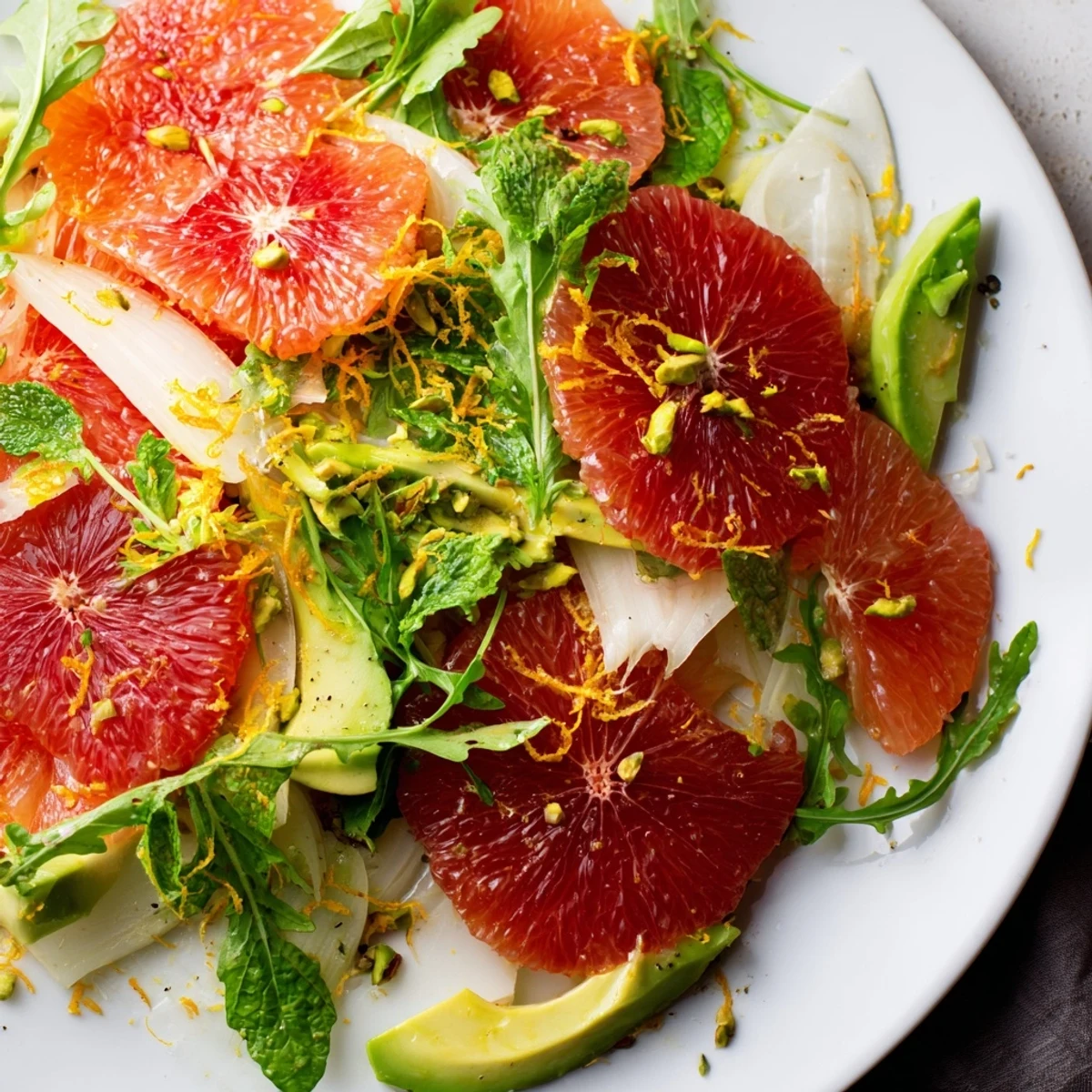 Winter Citrus Fennel Avocado