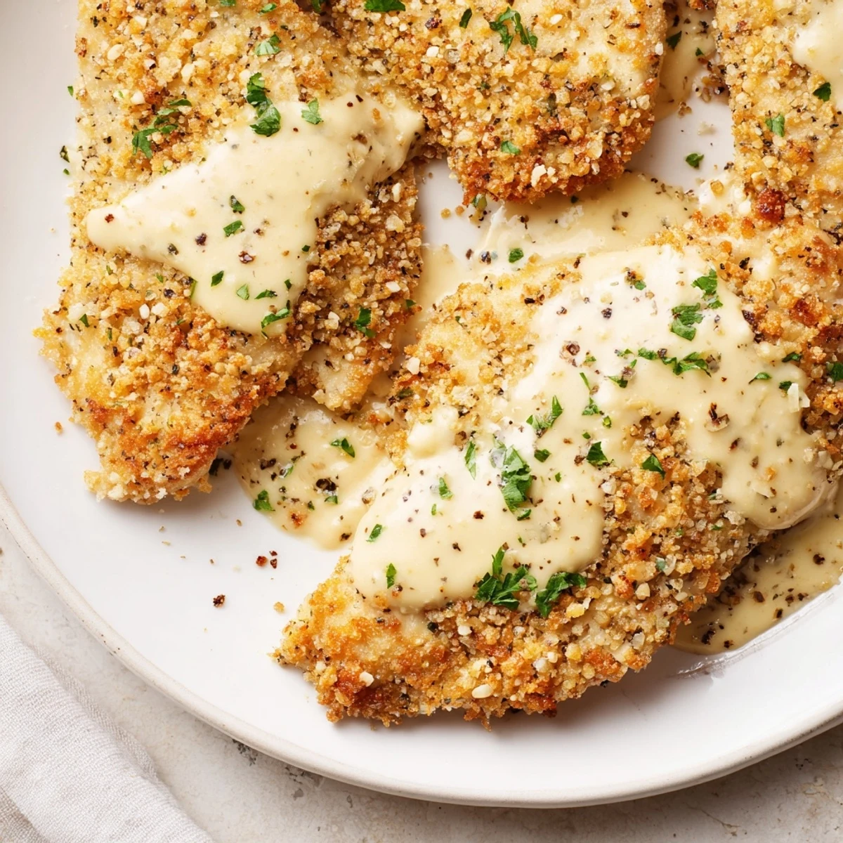 Tender Melt In Your Mouth Chicken served with fluffy rice and steamed green vegetables.