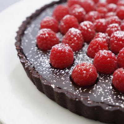 Decadent Dark Chocolate Tart