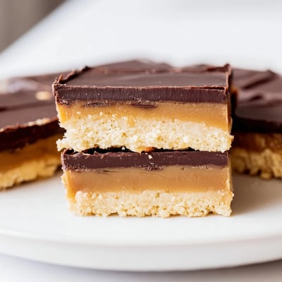 Healthy Twix Bars
